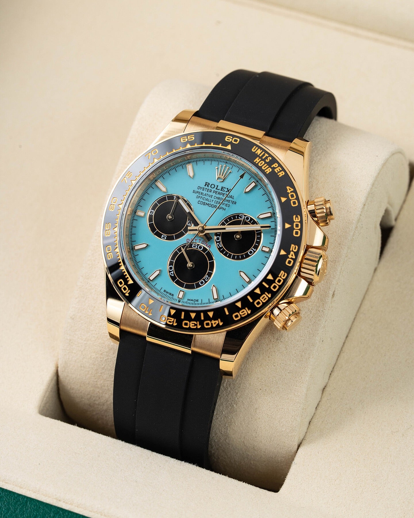 Rolex Daytona “Tiffany” Oysterflex