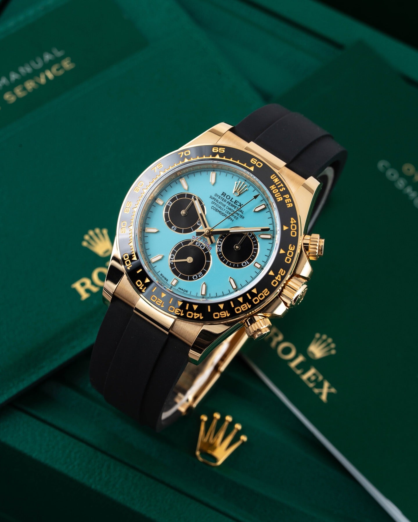 Rolex Daytona “Tiffany” Oysterflex