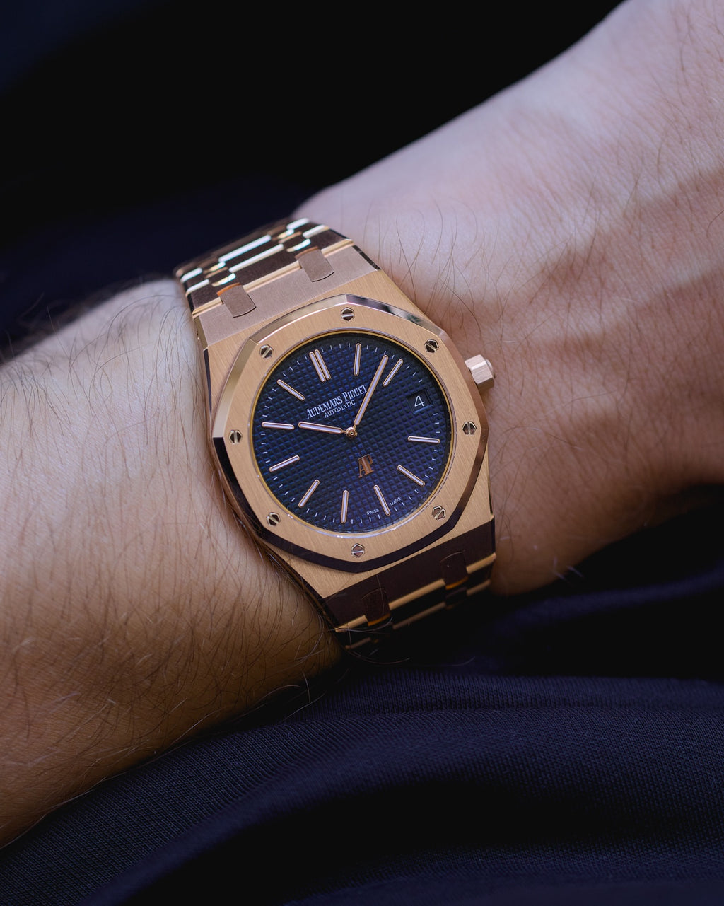 Audemars Piguet Royal Oak “Jumbo” Rose Gold