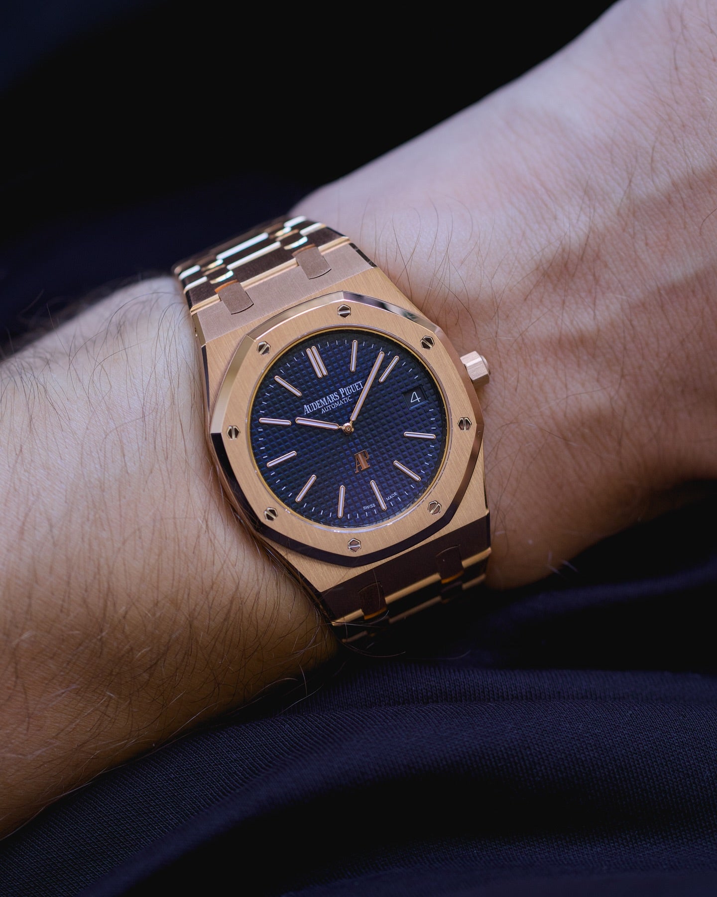 Audemars Piguet Royal Oak “Jumbo” Rose Gold