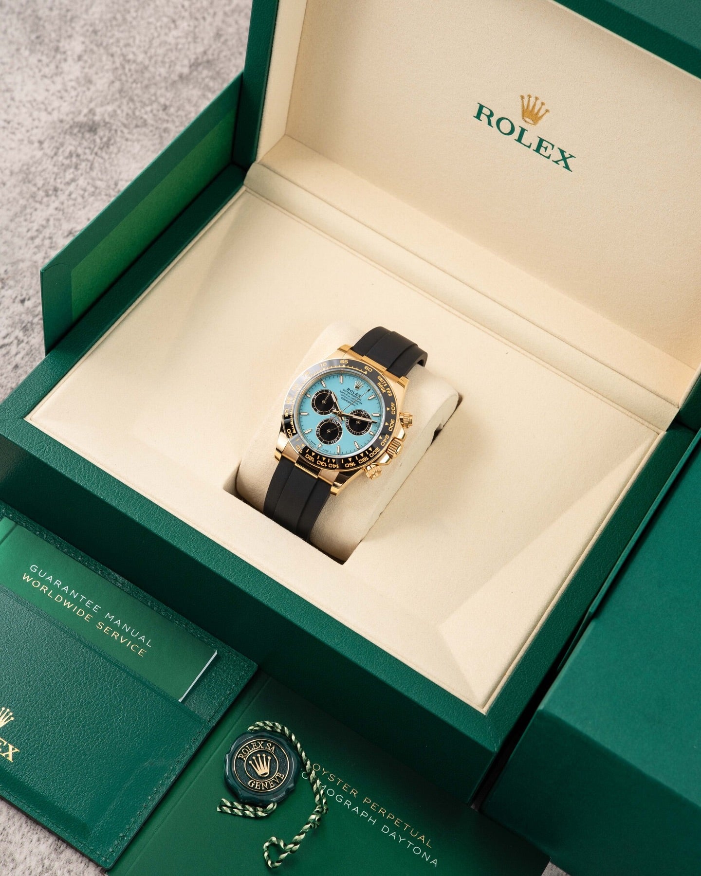 Rolex Daytona “Tiffany” Oysterflex