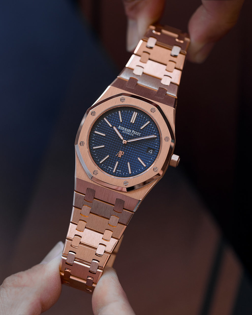 Audemars Piguet Royal Oak “Jumbo” Rose Gold